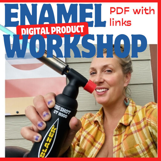 PDF Digital Product, Enamel workshop with Ashley