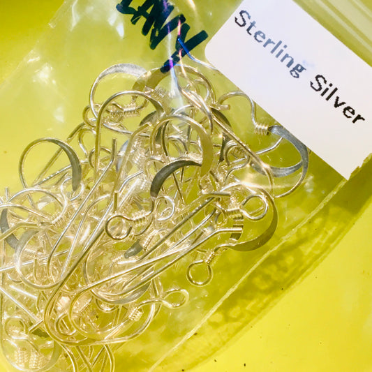 Sterling Silver Earring Hooks